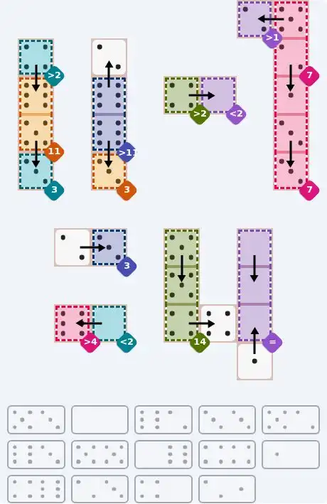 NYT Pips May 18, 2026 hard puzzle full solution grid showing final answer with hints