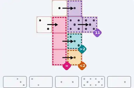 NYT Pips May 20, 2026 easy puzzle full solution grid with all hints completed