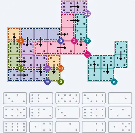 NYT Pips May 20, 2026 hard puzzle full solution grid showing final answer with hints