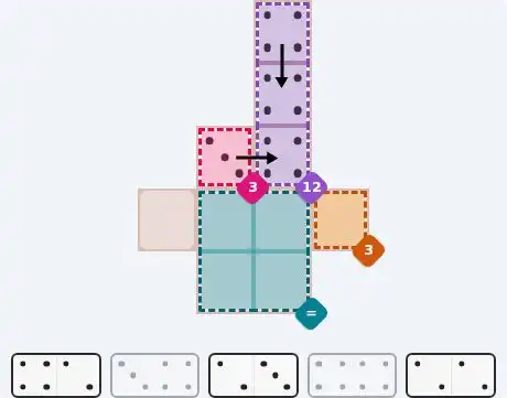 Pips hint for May 23, 2026 – easy level puzzle grid showing key first steps and strategy