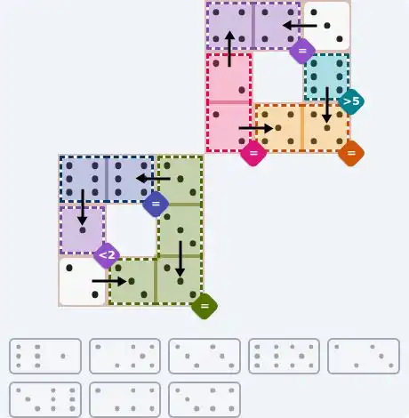 NYT Pips May 25, 2026 medium puzzle full solution grid with completed hints