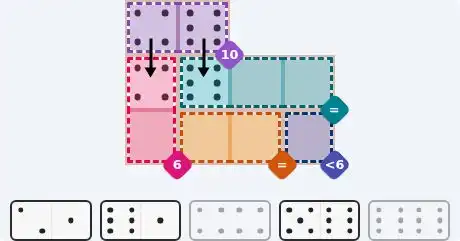 Pips hint for May 26, 2026 – easy level puzzle grid showing key first steps and strategy