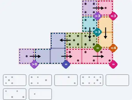 NYT Pips May 26, 2026 medium puzzle full solution grid with completed hints
