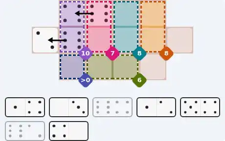 Pips hint for May 27, 2026 – medium level puzzle grid highlighting important moves and hints