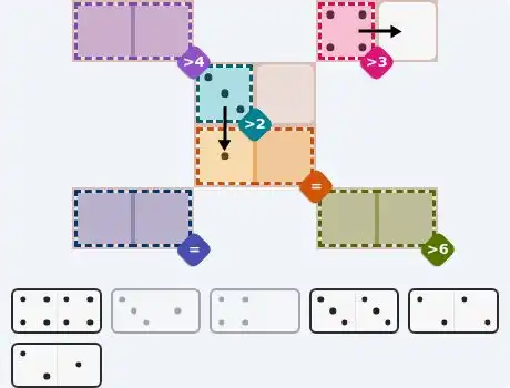 Pips hint for May 28, 2026 – easy level puzzle grid showing key first steps and strategy