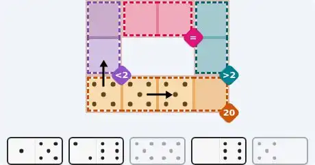 Pips hint for May 29, 2026 – easy level puzzle grid showing key first steps and strategy