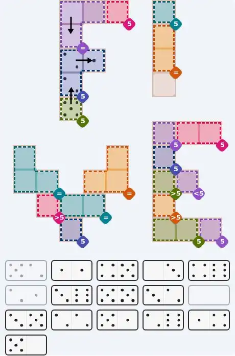 Pips hint for May 30, 2026 – hard level puzzle grid with critical first placements and strategy