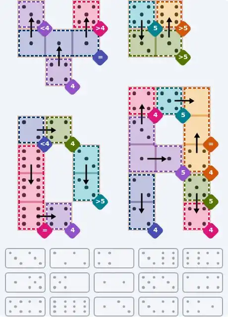 NYT Pips May 4, 2026 hard puzzle full solution grid showing final answer with hints
