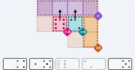 Pips hint for May 5, 2026 – easy level puzzle grid showing key first steps and strategy