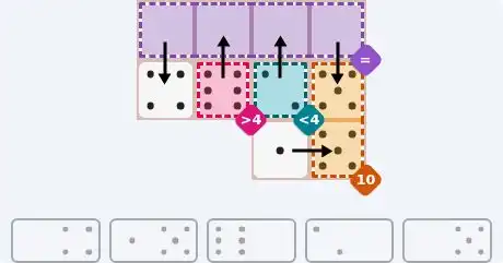 NYT Pips May 5, 2026 easy puzzle full solution grid with all hints completed