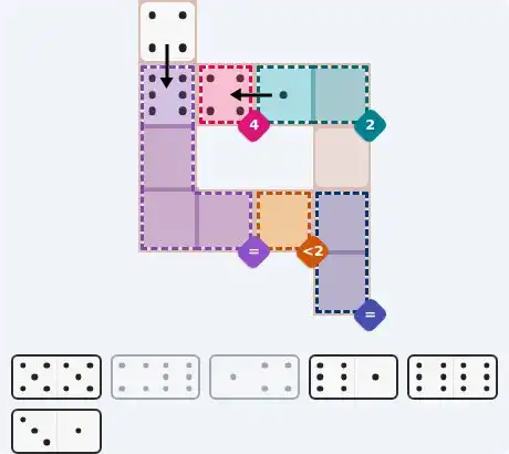 Pips hint for May 7, 2026 – easy level puzzle grid showing key first steps and strategy