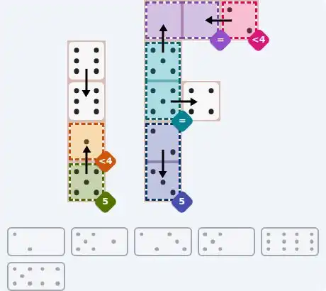 NYT Pips May 8, 2026 medium puzzle full solution grid with completed hints