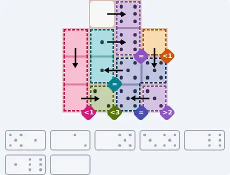 NYT Pips July 2, 2026 medium puzzle full solution grid with completed hints
