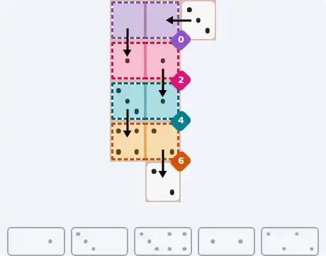 NYT Pips June 15, 2026 easy puzzle full solution grid with all hints completed