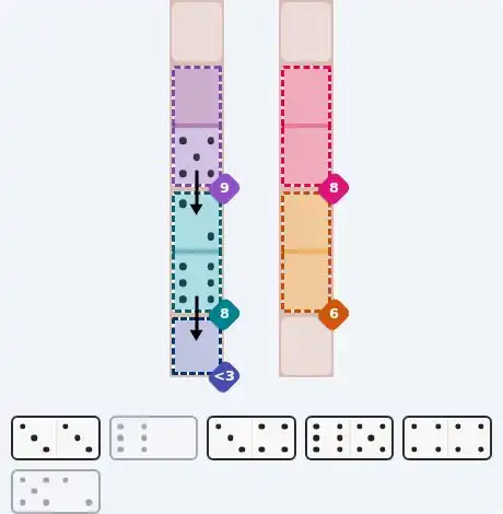 Pips hint for June 15, 2026 – medium level puzzle grid highlighting important moves and hints