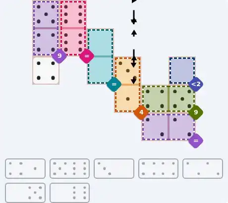 NYT Pips June 17, 2026 medium puzzle full solution grid with completed hints