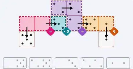 NYT Pips June 20, 2026 easy puzzle full solution grid with all hints completed
