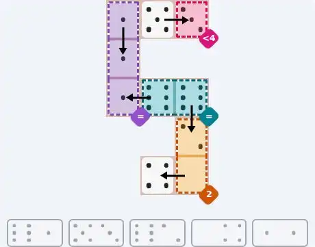 NYT Pips June 23, 2026 easy puzzle full solution grid with all hints completed