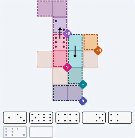 Pips hint for June 24, 2026 – medium level puzzle grid highlighting important moves and hints