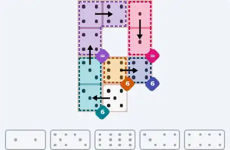 NYT Pips June 27, 2026 easy puzzle full solution grid with all hints completed