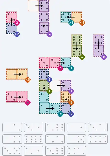 NYT Pips June 27, 2026 hard puzzle full solution grid showing final answer with hints
