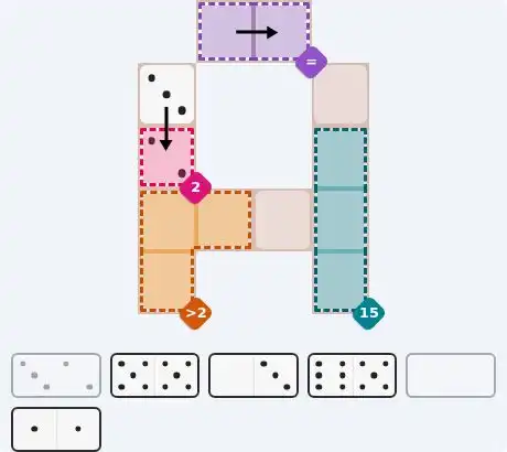 Pips hint for June 29, 2026 – easy level puzzle grid showing key first steps and strategy