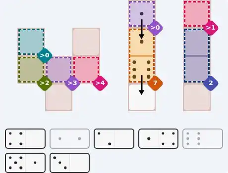 Pips hint for June 29, 2026 – medium level puzzle grid highlighting important moves and hints