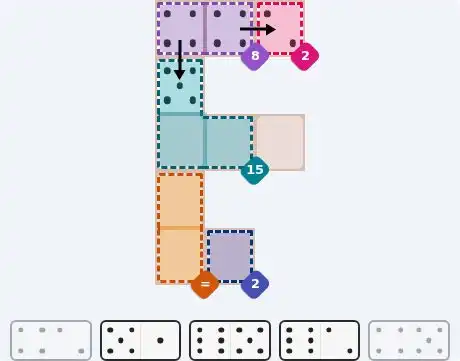 Pips hint for June 4, 2026 – easy level puzzle grid showing key first steps and strategy