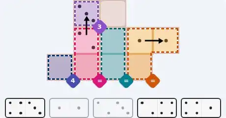 Pips hint for June 5, 2026 – easy level puzzle grid showing key first steps and strategy