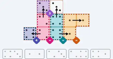 NYT Pips June 5, 2026 easy puzzle full solution grid with all hints completed