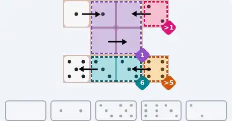 NYT Pips August 2, 2026 easy puzzle full solution grid with all hints completed