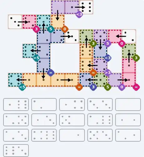 NYT Pips August 2, 2026 hard puzzle full solution grid showing final answer with hints