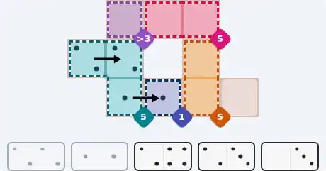 Pips hint for July 11, 2026 – easy level puzzle grid showing key first steps and strategy