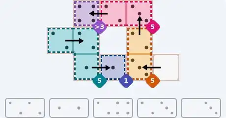 NYT Pips July 11, 2026 easy puzzle full solution grid with all hints completed
