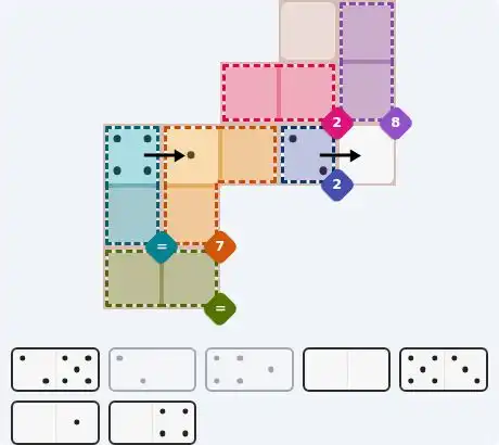 Pips hint for July 12, 2026 – medium level puzzle grid highlighting important moves and hints