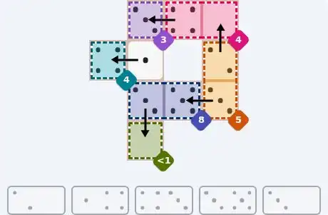 NYT Pips July 15, 2026 easy puzzle full solution grid with all hints completed