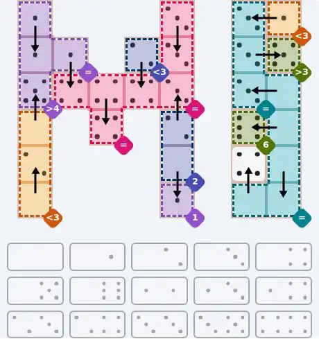 NYT Pips July 16, 2026 hard puzzle full solution grid showing final answer with hints