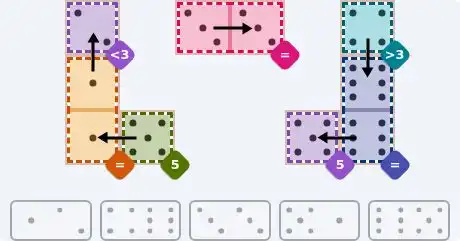 NYT Pips July 17, 2026 easy puzzle full solution grid with all hints completed