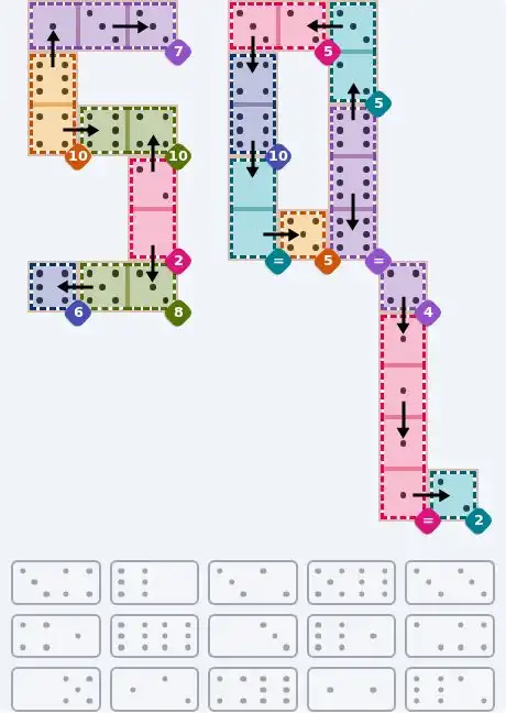 NYT Pips July 17, 2026 hard puzzle full solution grid showing final answer with hints