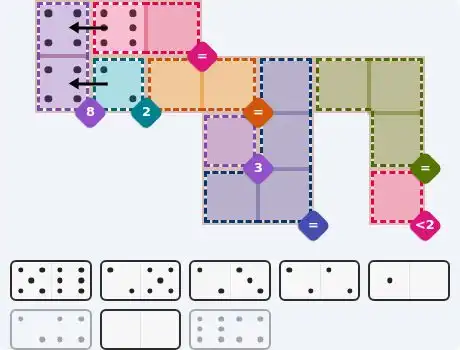 Pips hint for July 21, 2026 – medium level puzzle grid highlighting important moves and hints
