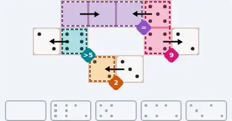 NYT Pips July 24, 2026 easy puzzle full solution grid with all hints completed