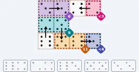 NYT Pips July 27, 2026 easy puzzle full solution grid with all hints completed