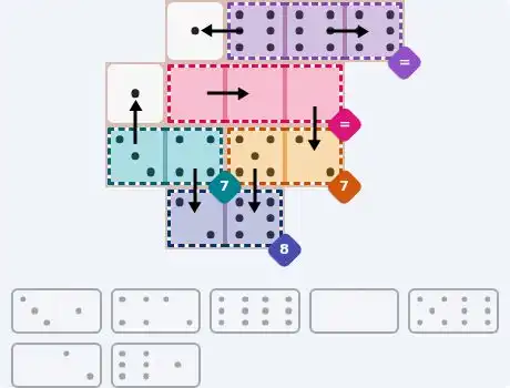 NYT Pips July 28, 2026 medium puzzle full solution grid with completed hints
