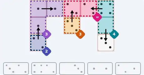 NYT Pips July 4, 2026 easy puzzle full solution grid with all hints completed