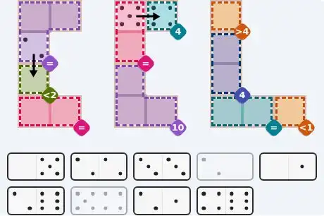 Pips hint for July 4, 2026 – medium level puzzle grid highlighting important moves and hints