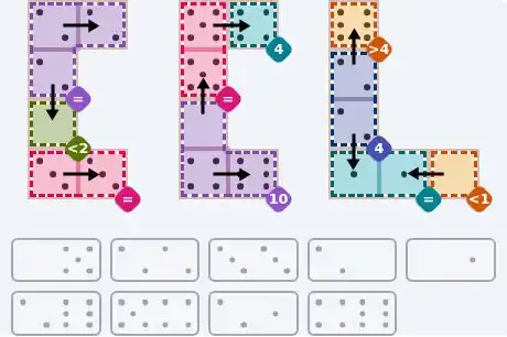 NYT Pips July 4, 2026 medium puzzle full solution grid with completed hints