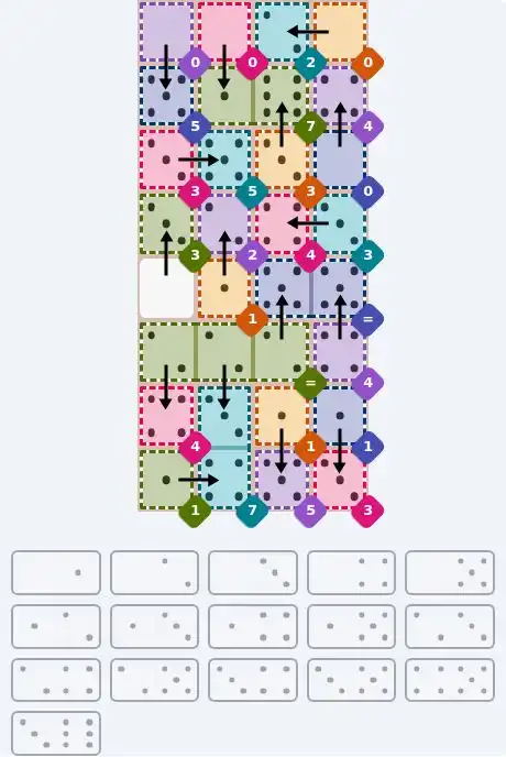 NYT Pips July 7, 2026 hard puzzle full solution grid showing final answer with hints