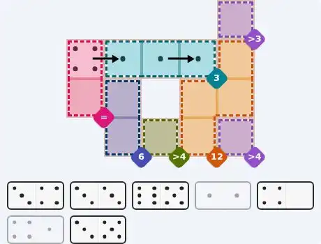 Pips hint for July 8, 2026 – medium level puzzle grid highlighting important moves and hints