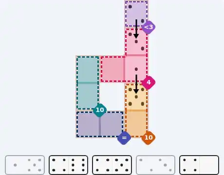 Pips hint for July 9, 2026 – easy level puzzle grid showing key first steps and strategy