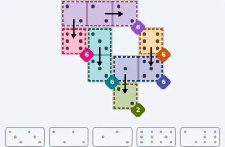 NYT Pips August 14, 2026 easy puzzle full solution grid with all hints completed